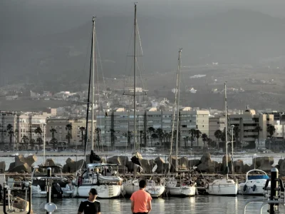 El Azul en el puerto de Melilla