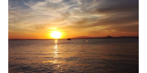 Una puesta de sol